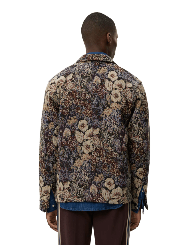 hugh jacquard overshirt - les deux - 510057082 - vestes - nouveau.