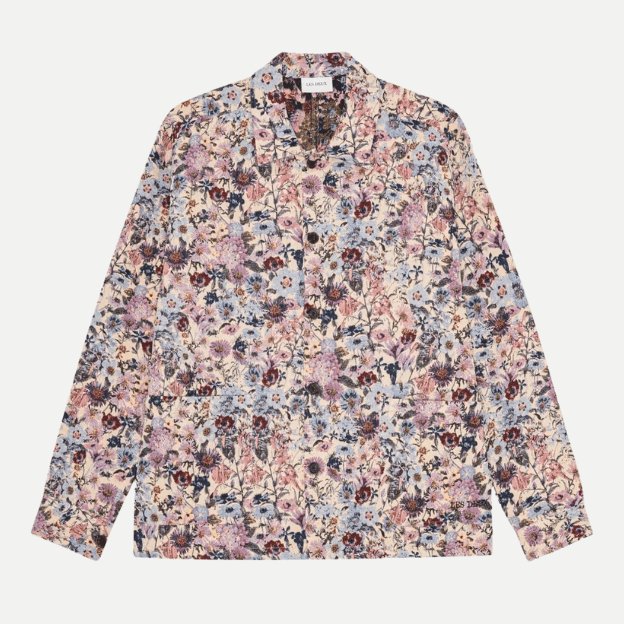 hugh jacquars overshirt - les deux - 520063295 - chemises - Nouveau. men