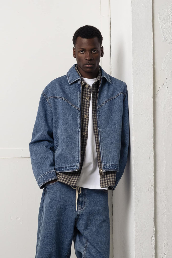 jacket legacy indigo - goodies sportive - 520099539 - blousons - Nouveau. men