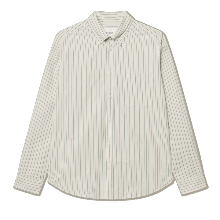 kent stripe poplin short - les deux - 520046496 - chemises - nouveau.