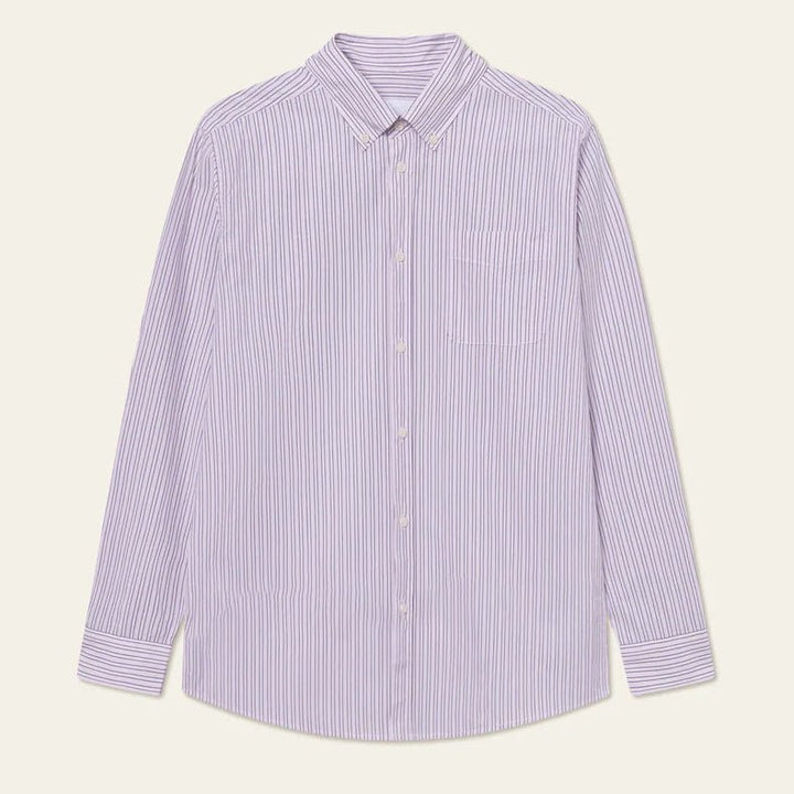 kent stripe poplin short - les deux - 520045703 - chemises - nouveau.