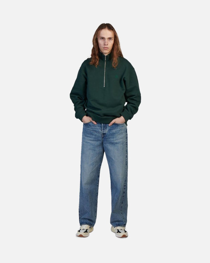 koji half zip sweat - edwins - 520049145 - sweat - nouveau.