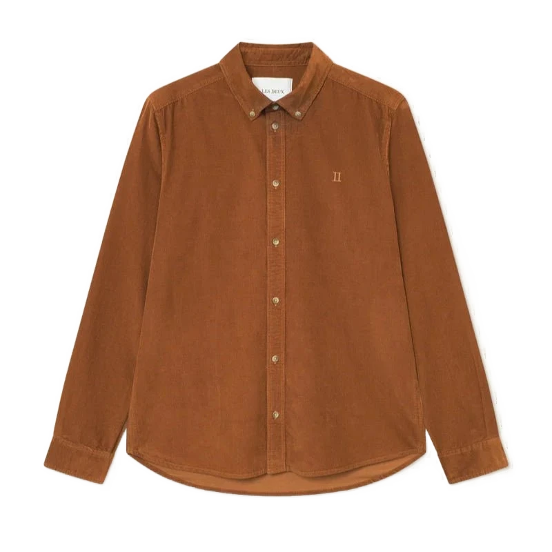 konrad pinwale cord shirt - les deux - 520047493 - chemises - nouveau.