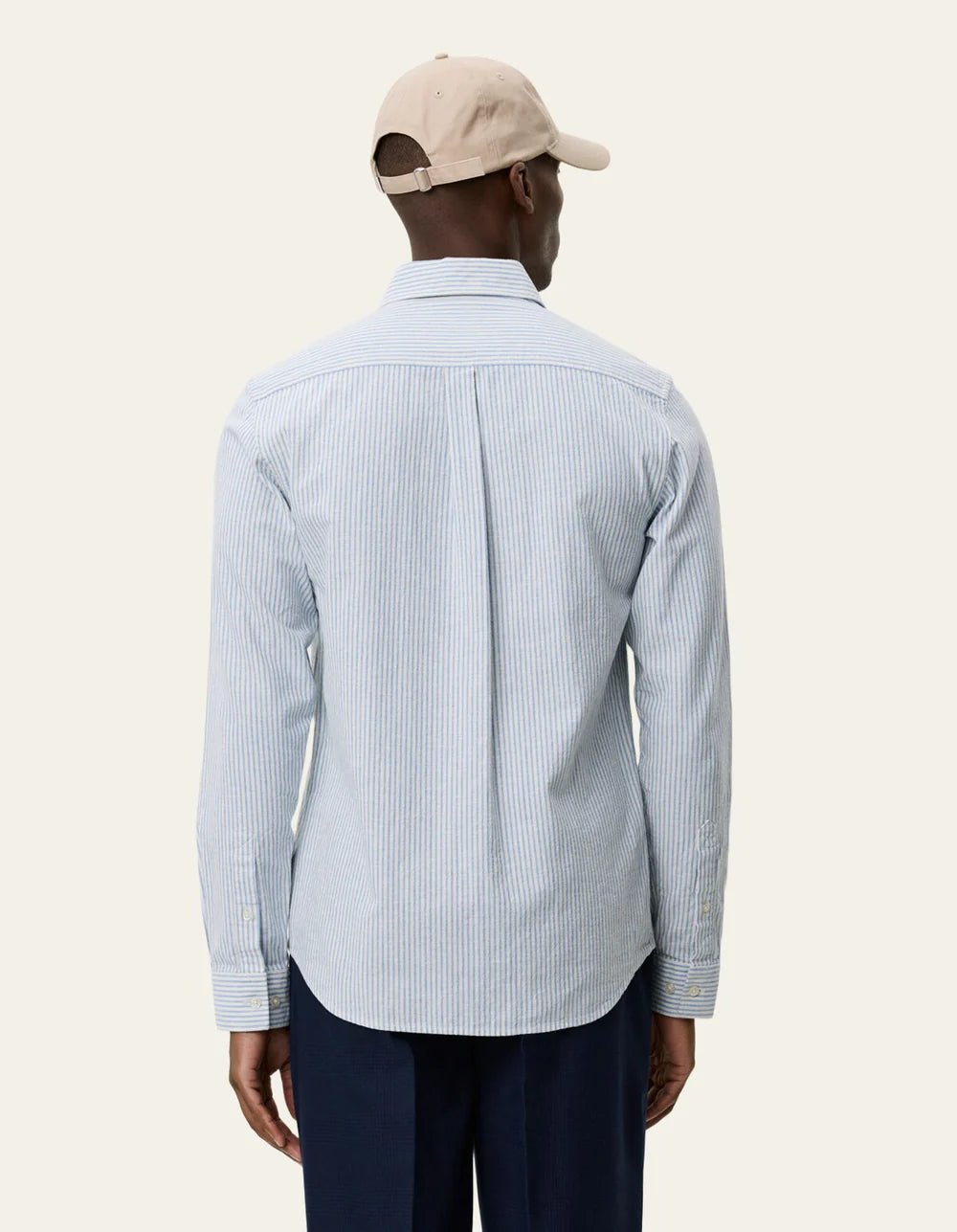konrad stripe cotton linen shirt - les deux - 520062564 - chemises - Nouveau. men