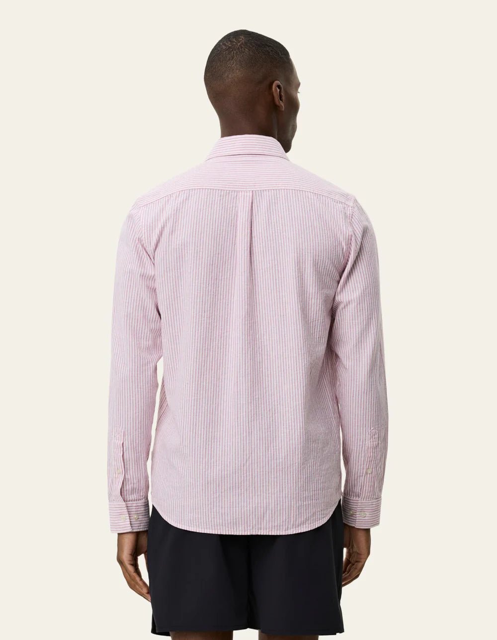 konrad stripe cotton linen shirt - les deux - 520062601 - chemises - Nouveau. men