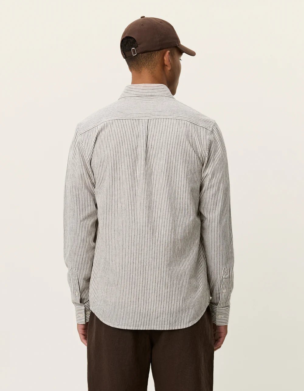 konrad stripe cotton linen shirt - les deux - 520062649 - chemises - Nouveau. men