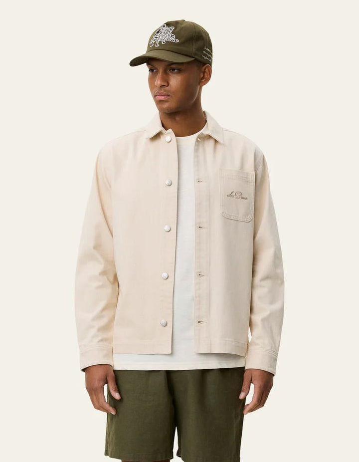 layton faience twill overshirt - les deux - 520064124 - vestes - Nouveau. men