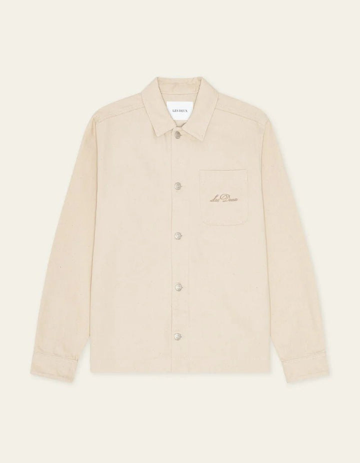 layton faience twill overshirt - les deux - 520064124 - vestes - Nouveau. men