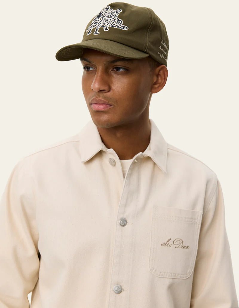 layton faience twill overshirt - les deux - 520064124 - vestes - Nouveau. men