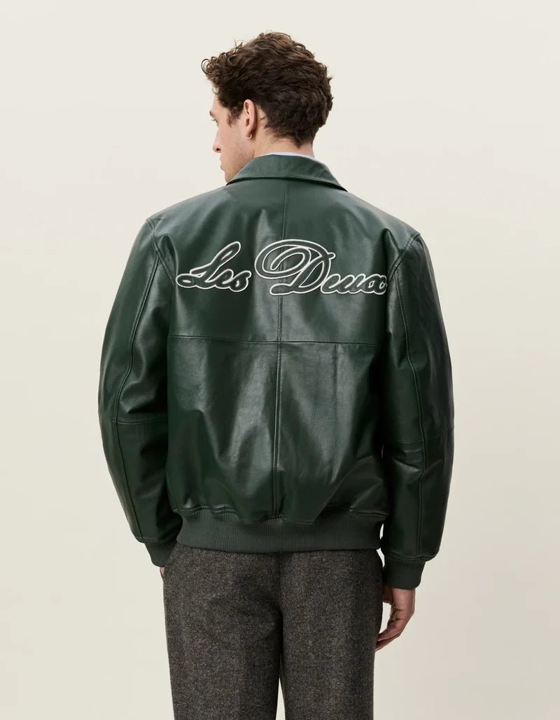 leather varsity - les deux - 520085341 - blousons - Nouveau. men