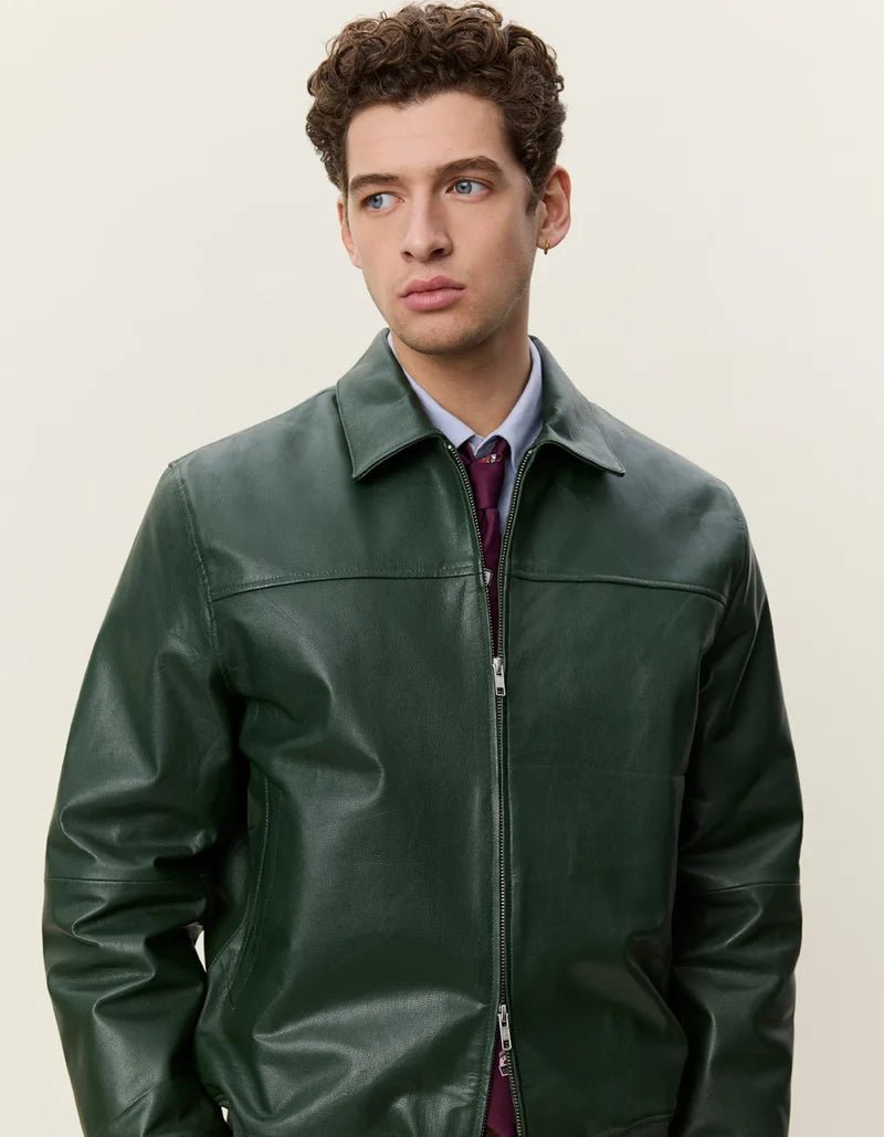leather varsity - les deux - 520085341 - blousons - Nouveau. men