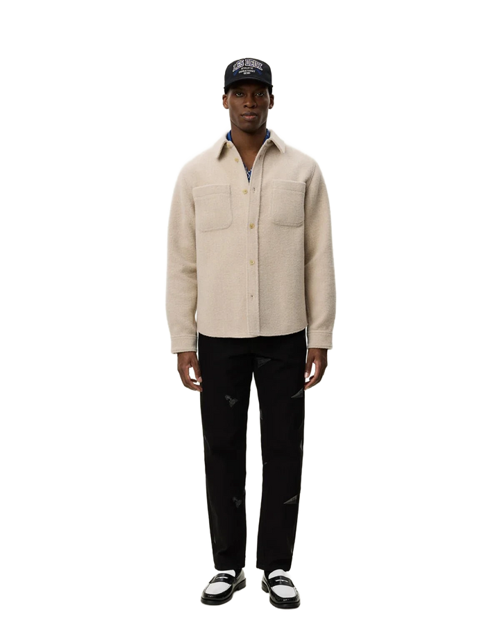 lennon boucle overshirt - les deux - 520047813 - chemises - nouveau.