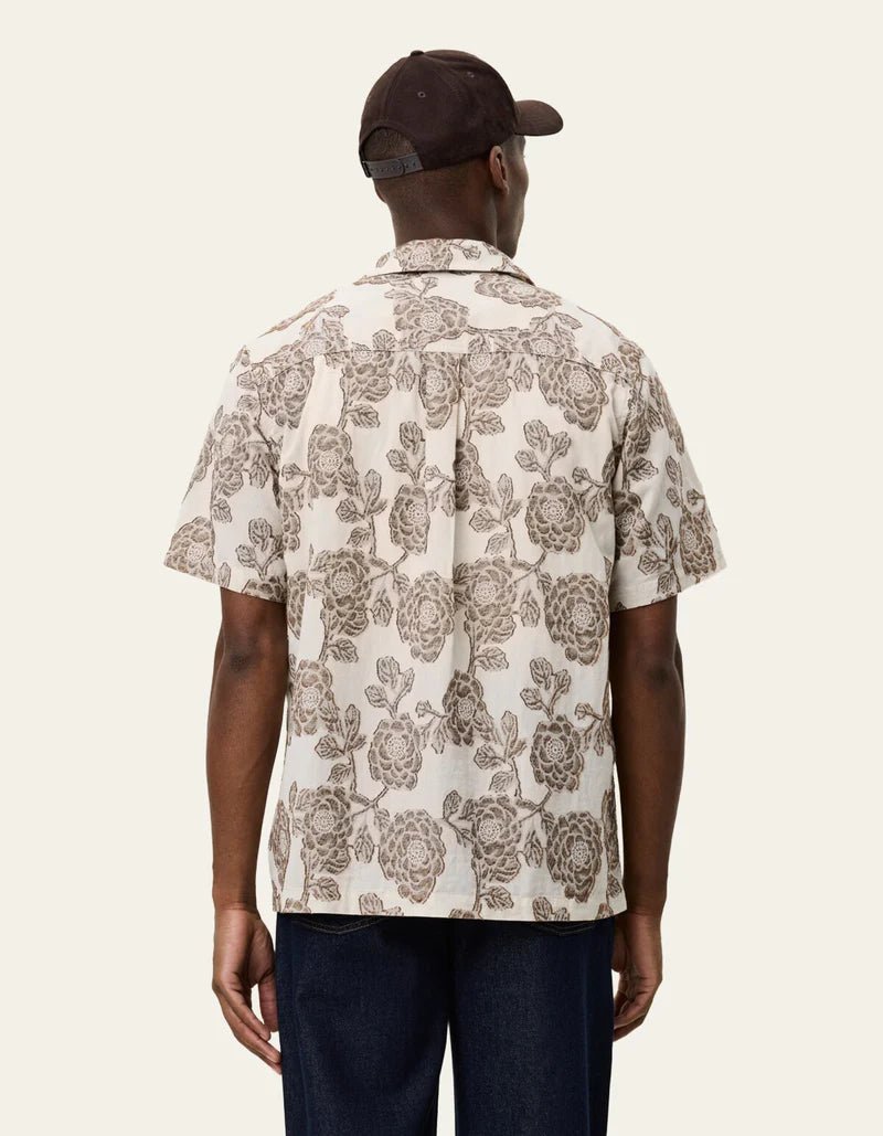 lesley flower jacquard ss shirt - les deux - 520063226 - chemises - Nouveau. men