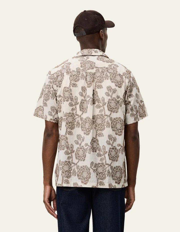 lesley flower jacquard ss shirt - les deux - 520063226 - chemises - Nouveau. men