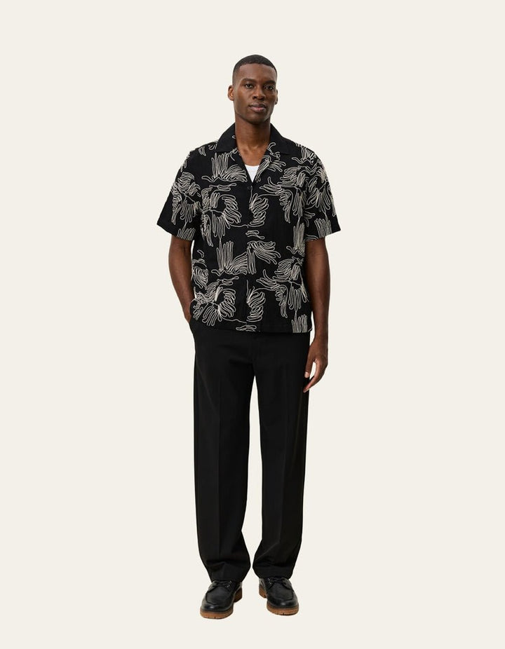 liam aoe flower ss shirt - les deux - 520063325 - chemises - Nouveau. men