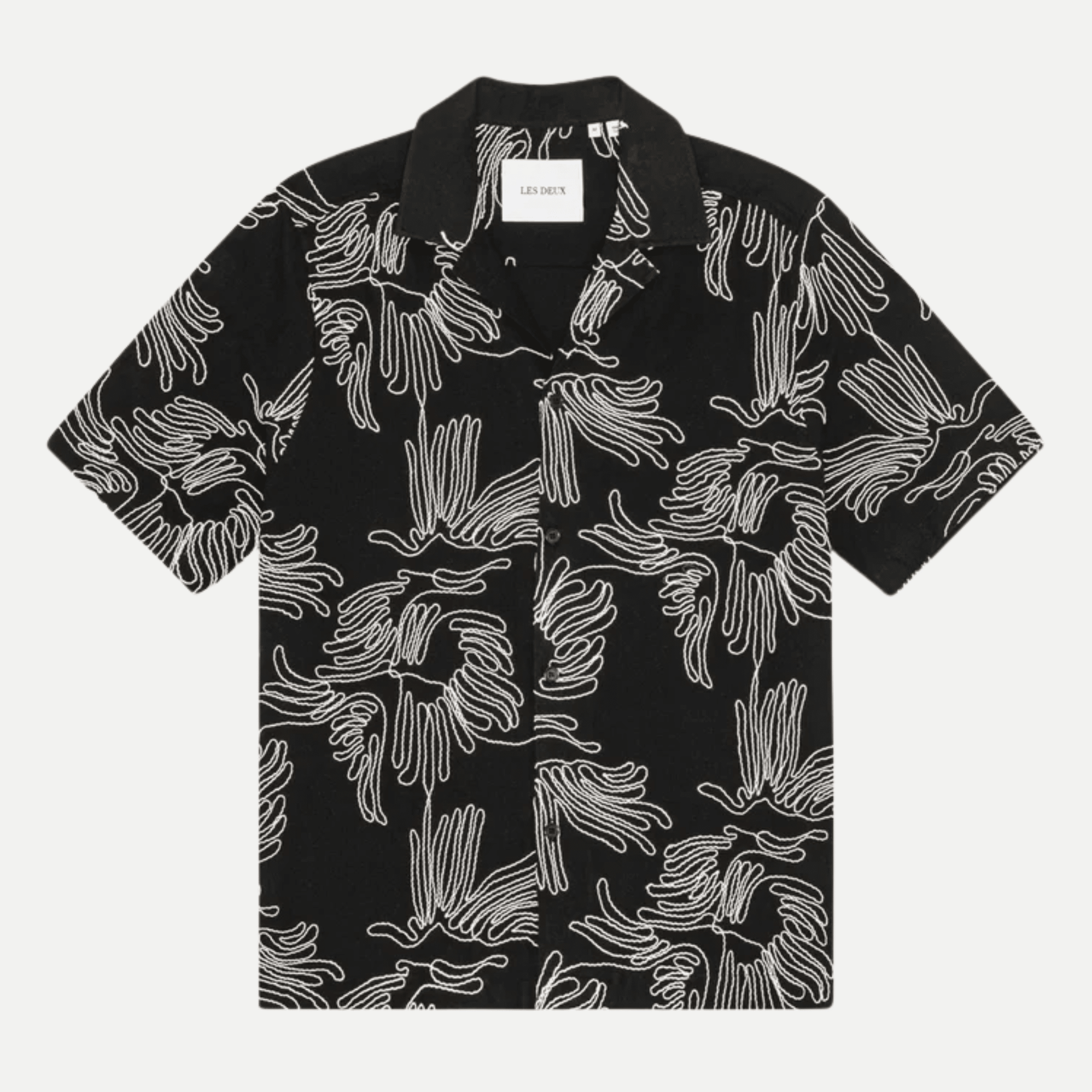 liam aoe flower ss shirt - les deux - 520063325 - chemises - Nouveau. men