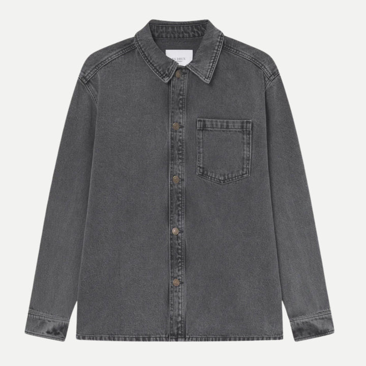 loan washed overshirt - les deux - 520059007 - chemises - nouveau.