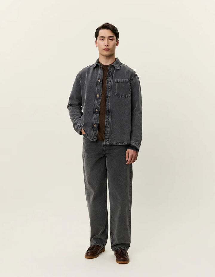 loan washed overshirt - les deux - 520059007 - chemises - nouveau.