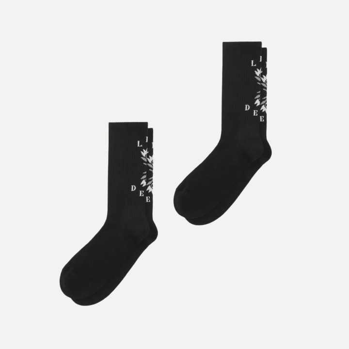 logo flower socks 2 pack - les deux - 520063257 - chaussettes - Nouveau. men