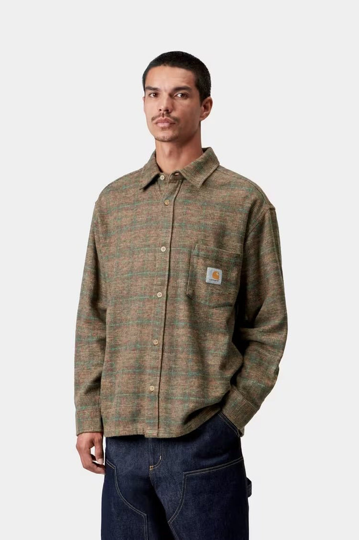 l/s bagley shirt cotton - carhartt - 510078476 - chemises - Nouveau. men