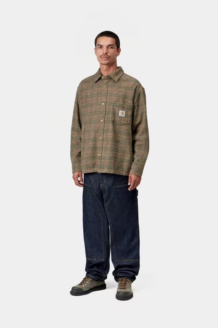 l/s bagley shirt cotton - carhartt - 510078476 - chemises - Nouveau. men