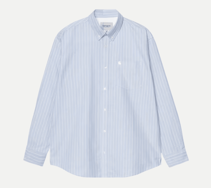 l/s cassel shirt cotton oxford - carhartt - 510058454 - chemises - Nouveau. men