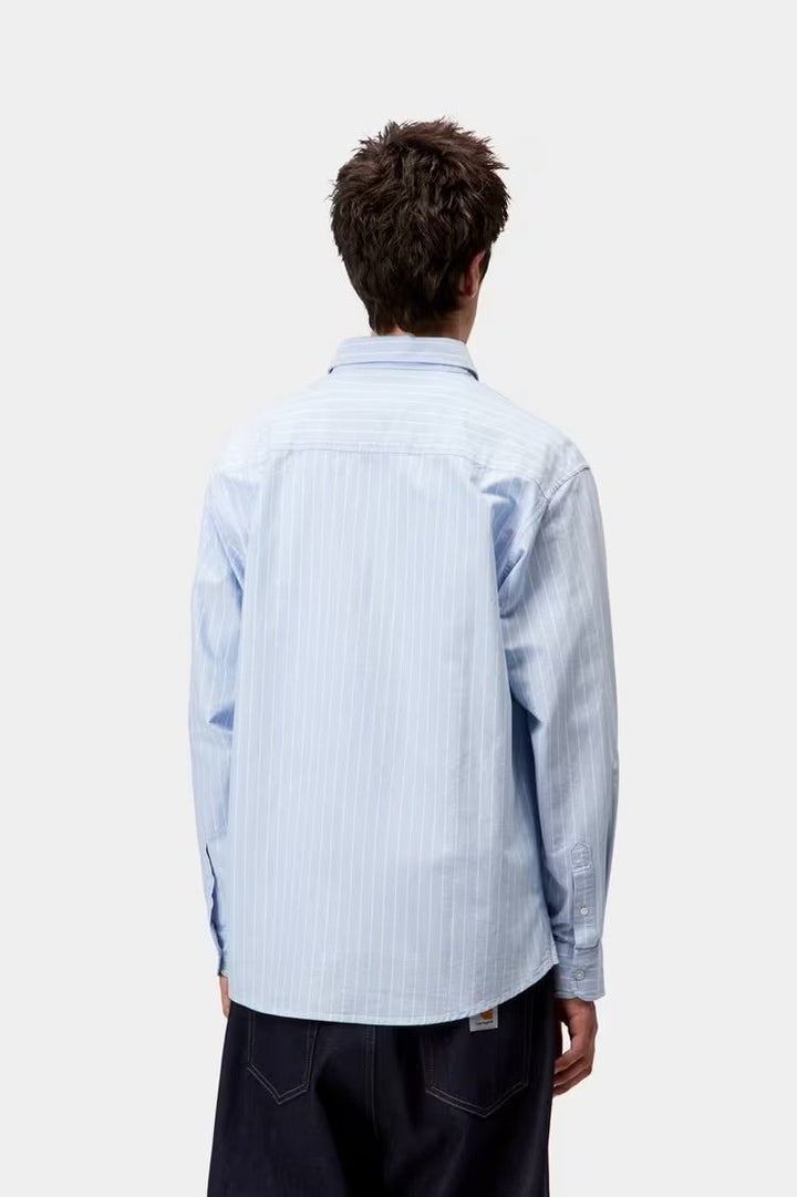 l/s cassel shirt cotton oxford - carhartt - 510058454 - chemises - Nouveau. men