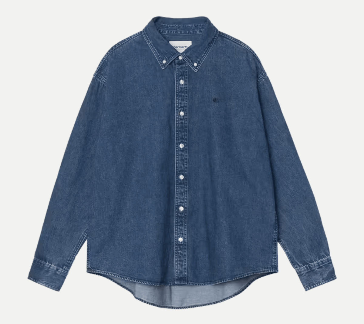 l/s lucas shirt cotton denim - carhartt - 510067944 - chemises - Nouveau. men