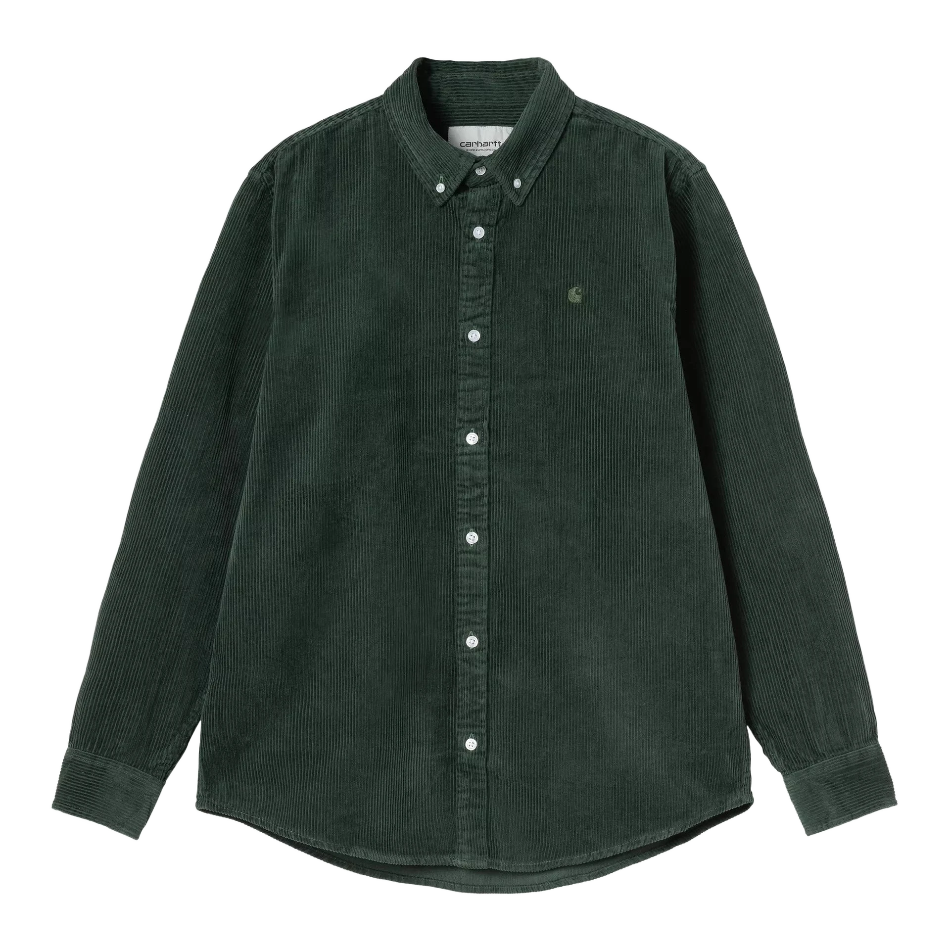 l/s madison cord shirt - carhartt - 510058614 - chemises - nouveau.