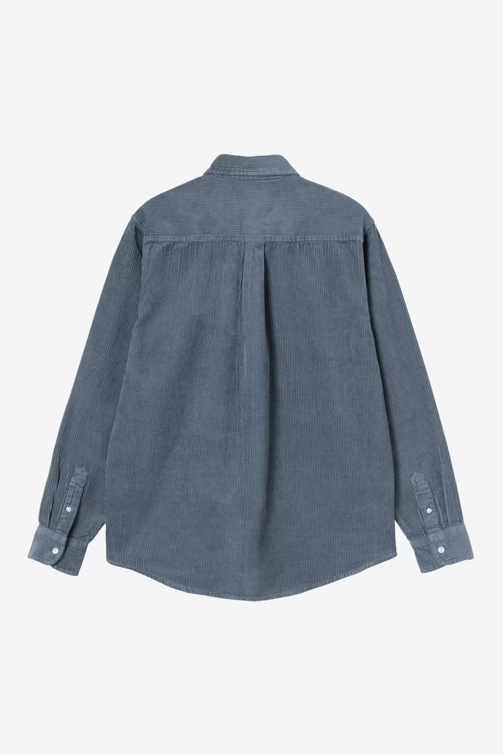 l/s madison cord shirt - carhartt - 510058652 - chemises - nouveau.