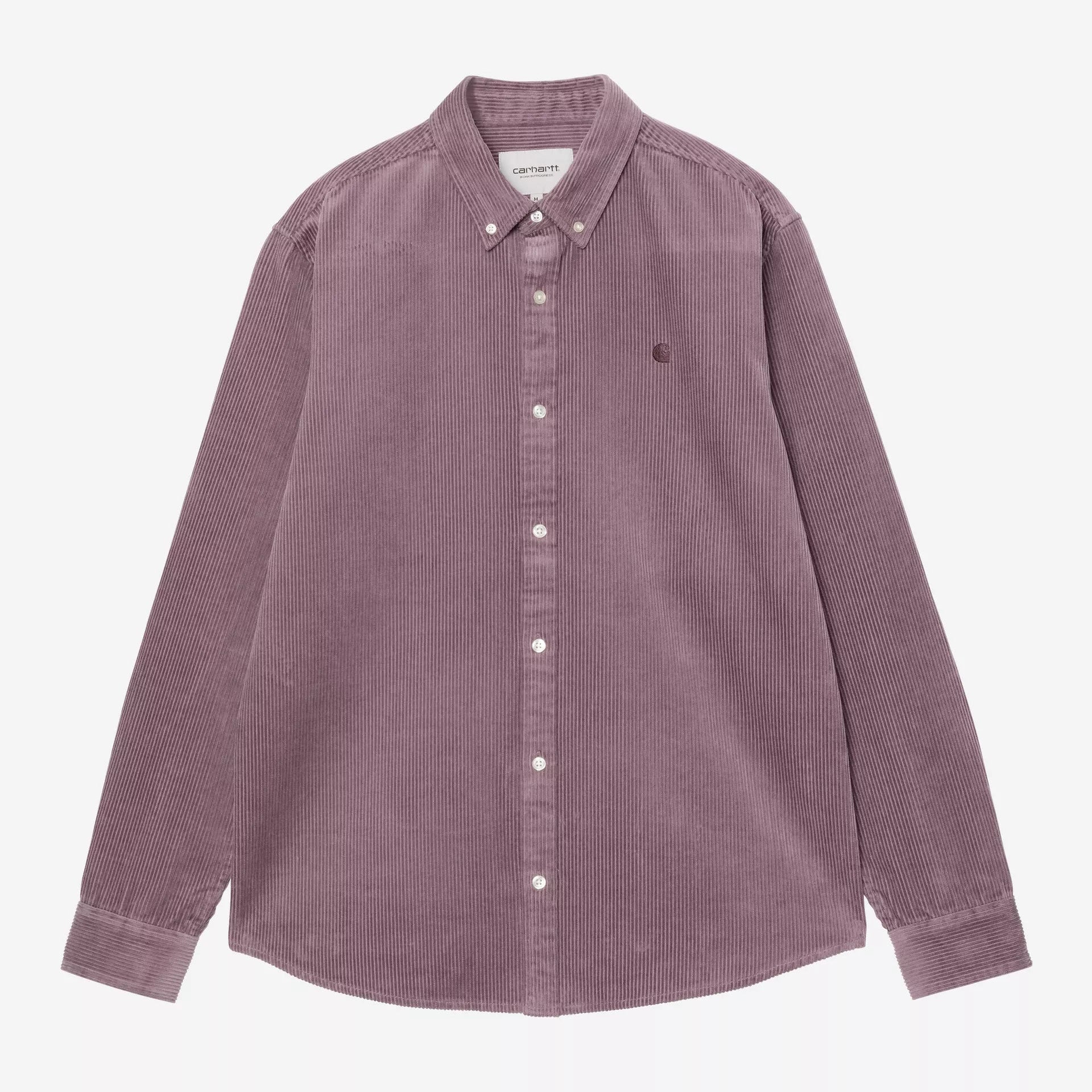 l/s madison cord shirt - carhartt - 510059970 - chemises - nouveau.