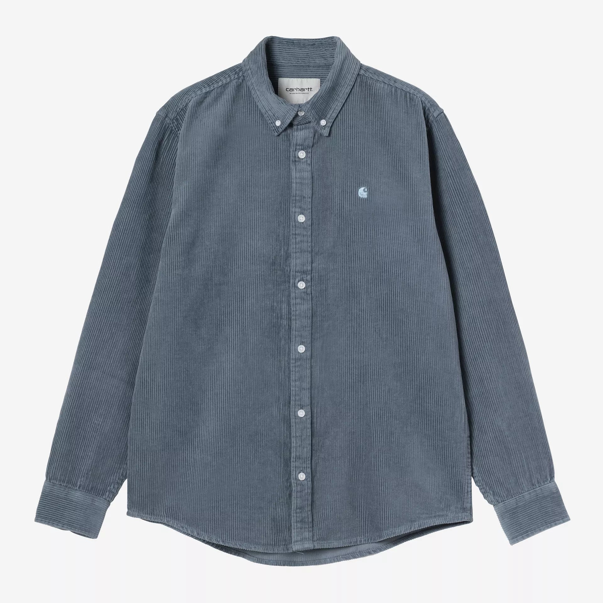 l/s madison cord shirt - carhartt - 510058652 - chemises - nouveau.