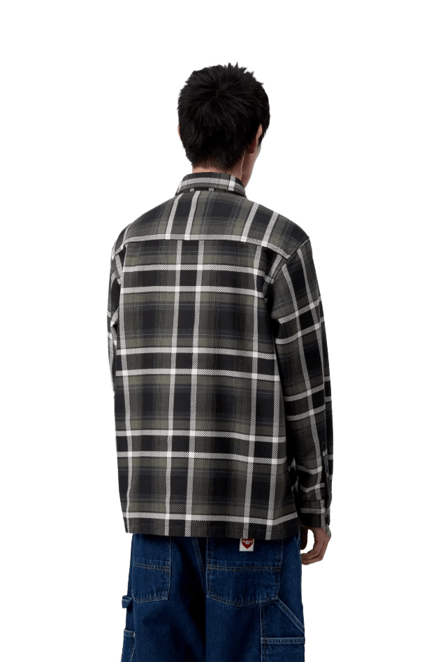 l/s vaughn shirt cotton herringbone - carhartt - 510058690 - chemises - nouveau.