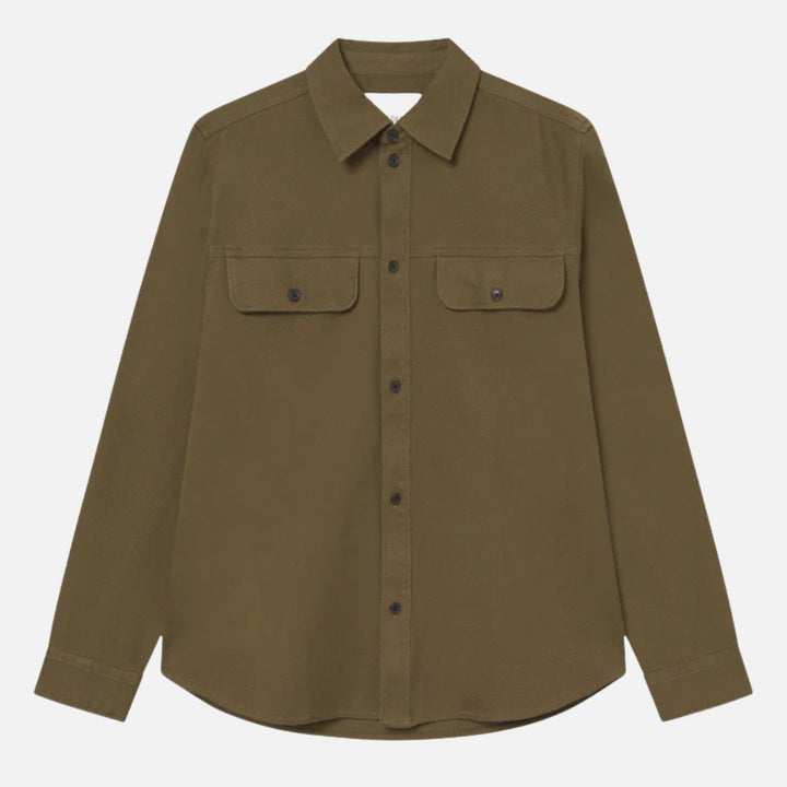 luciano structured overshirt - les deux - 510062420 - chemises - nouveau.