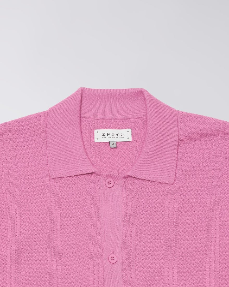 luis buttoned polo - edwins - 520060386 - polos - Nouveau. men