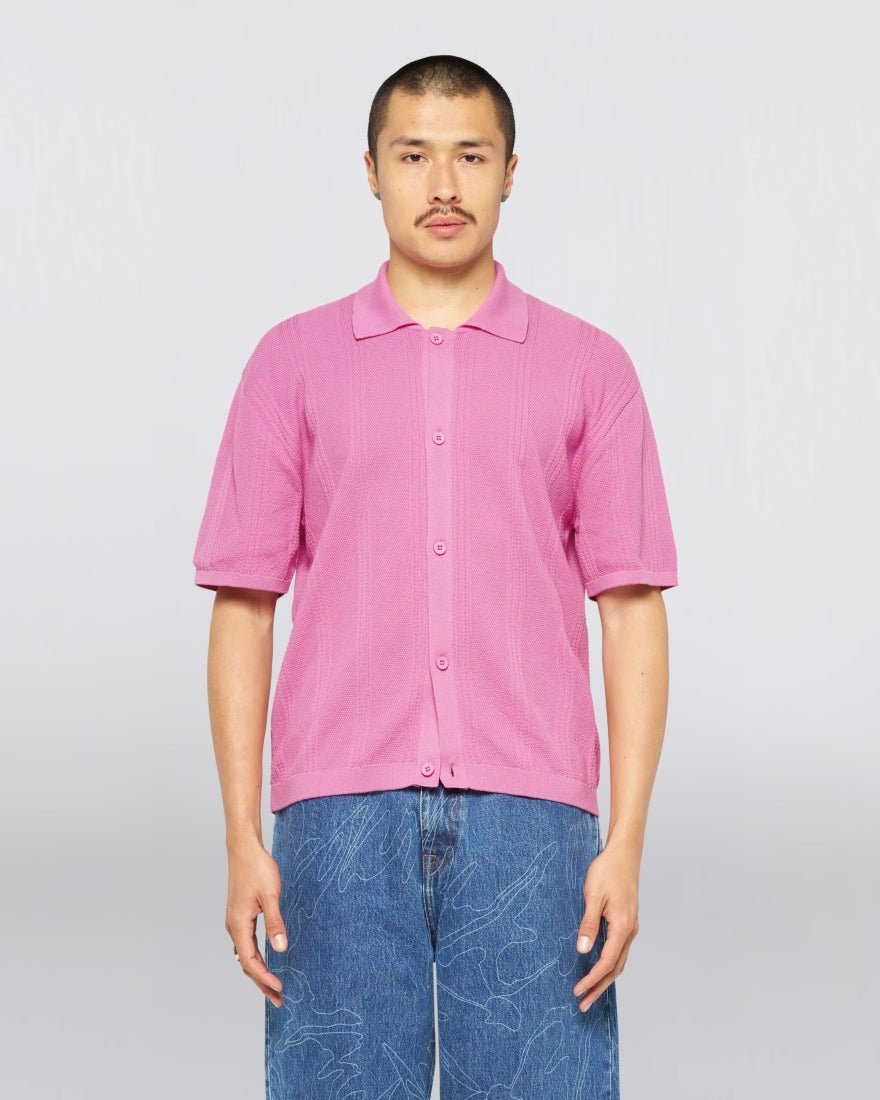 luis buttoned polo - edwins - 520060386 - polos - Nouveau. men