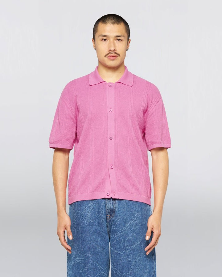 luis buttoned polo - edwins - 520060386 - polos - Nouveau. men