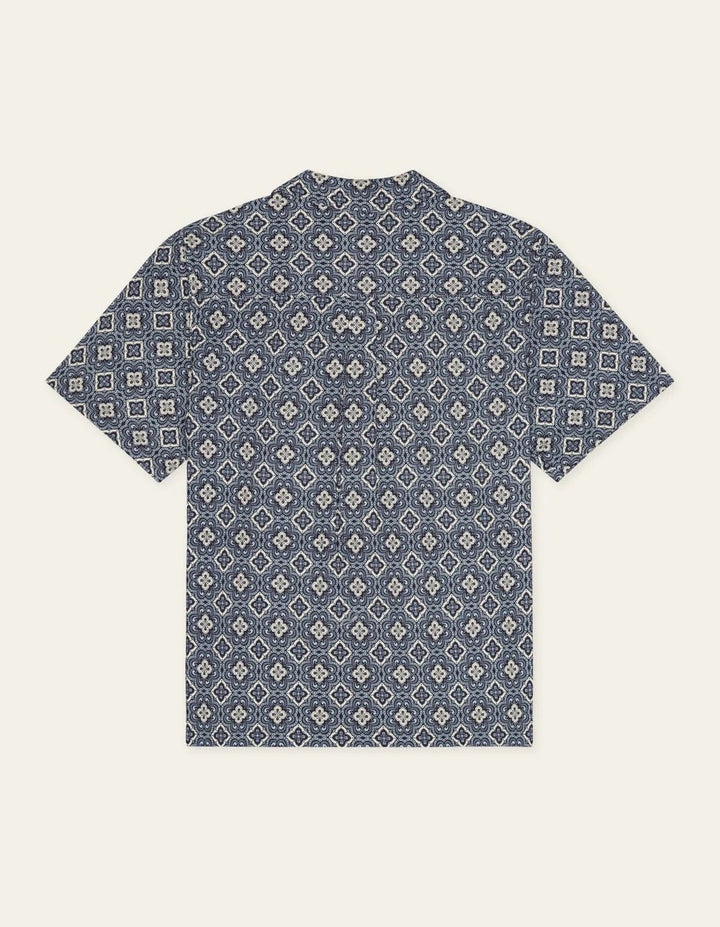 lukas arabesque aop ss shirt - les deux - 520063080 - chemises - Nouveau. men