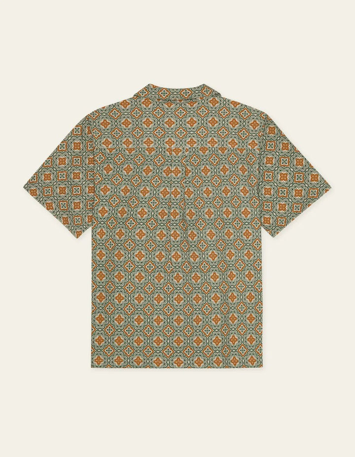 lukas arabesque aop ss shirt - les deux - 520063127 - chemises - Nouveau. men
