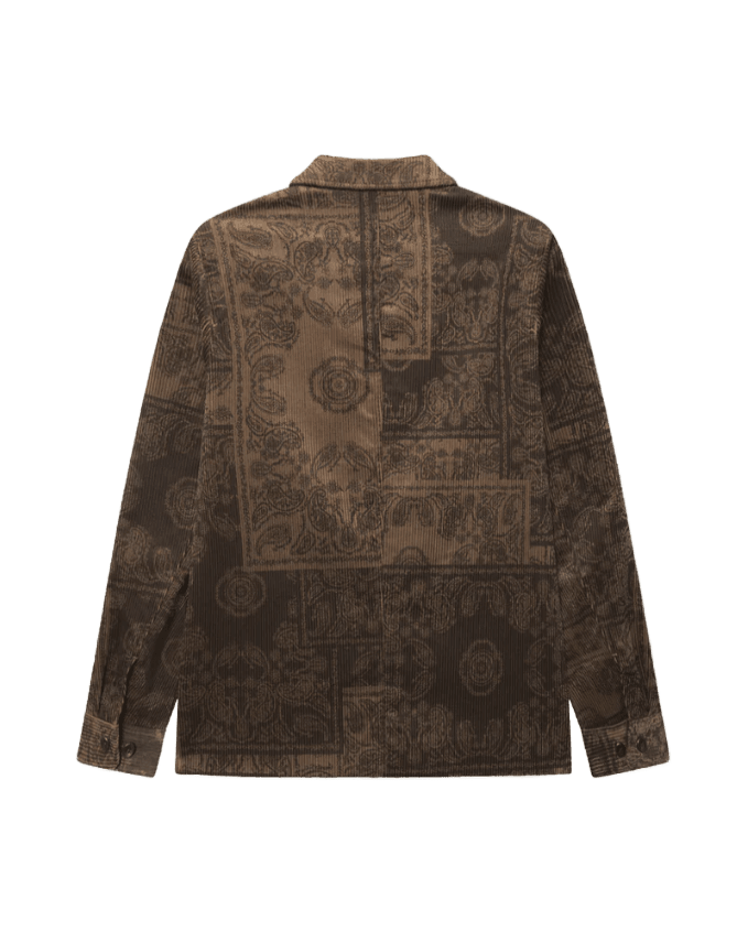 marchall aop cord coach jacket - les deux - 520046625 - blousons - nouveau.