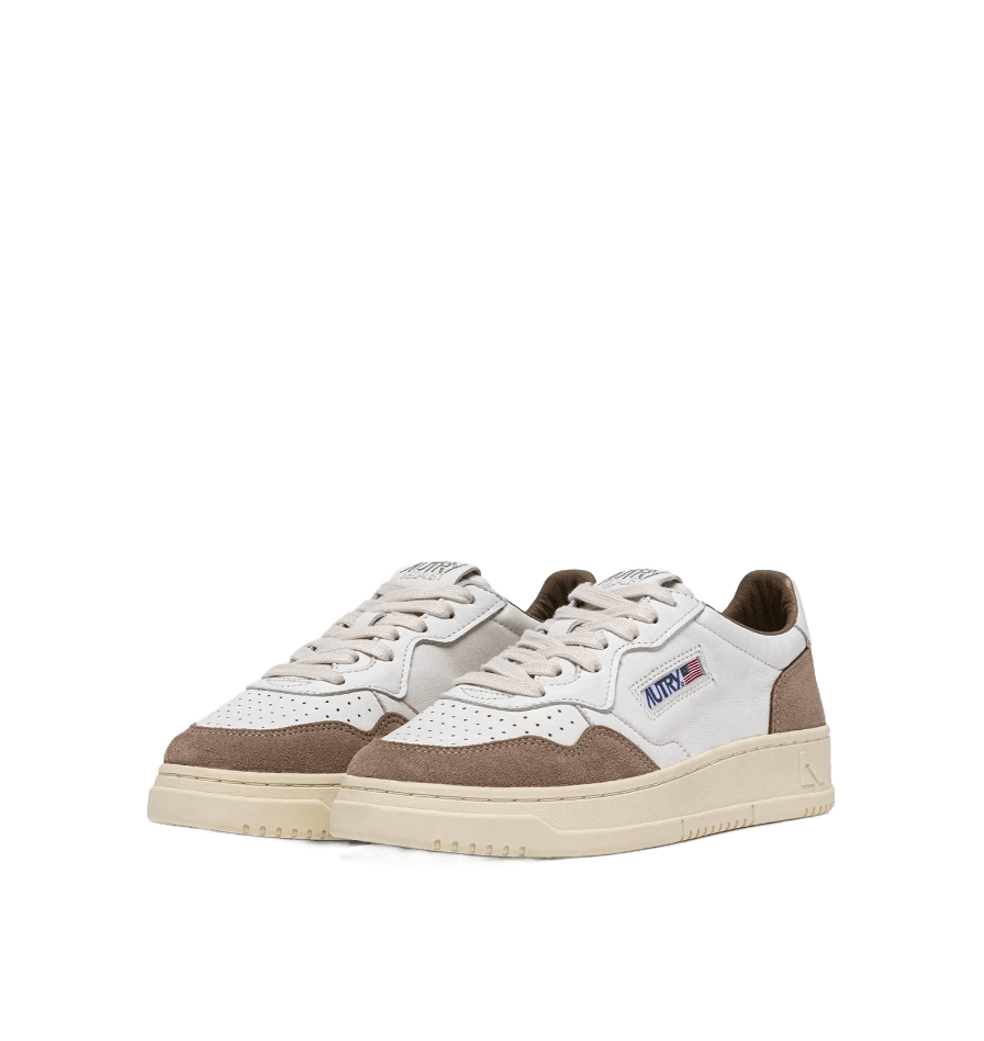 medalist low man - leat/leat - autry shoes - 510035011 - chaussures - nouveau.