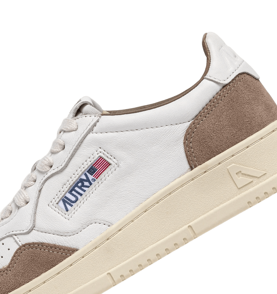 medalist low man - leat/leat - autry shoes - 510035011 - chaussures - nouveau.