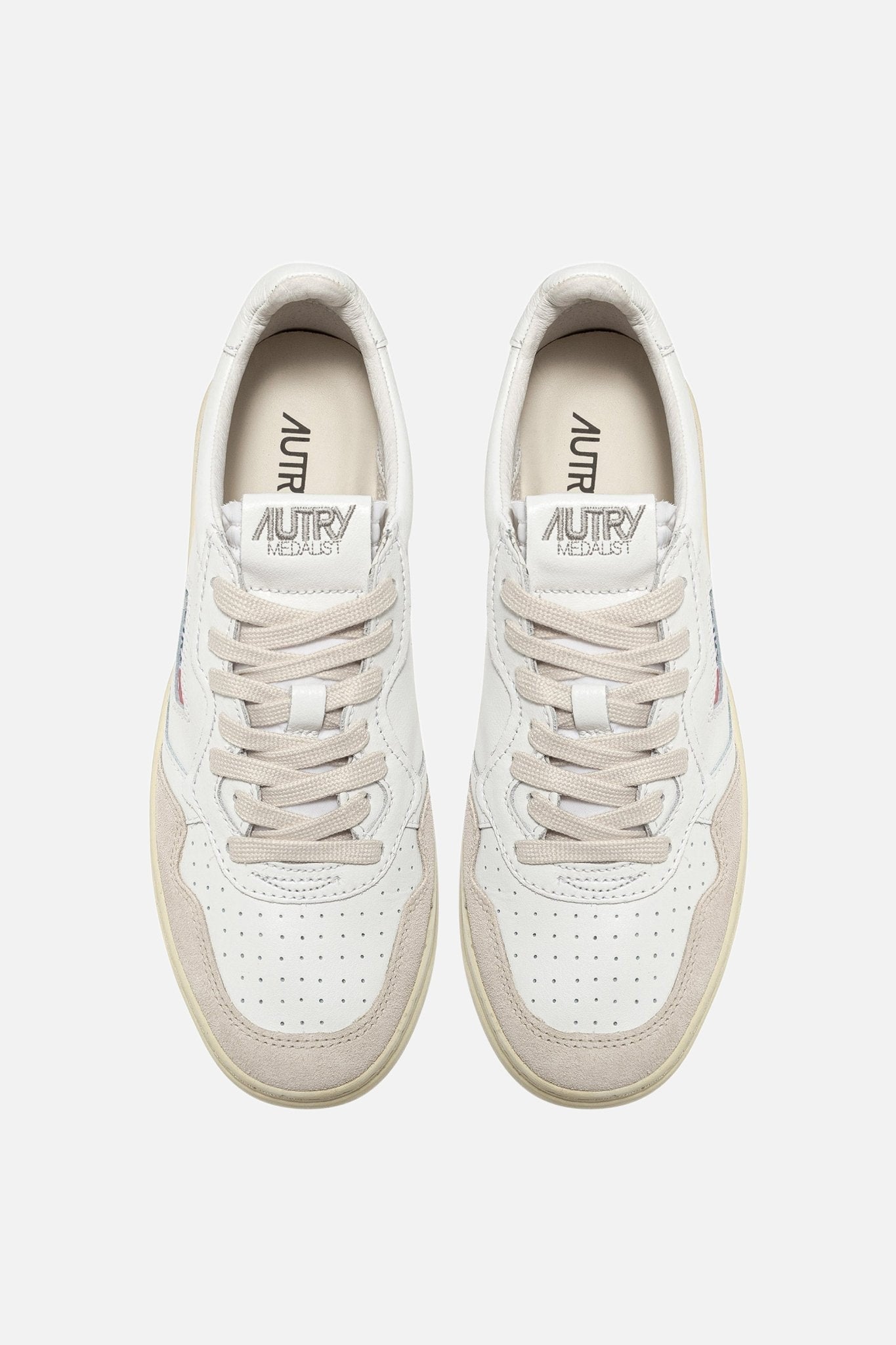 medalist low man - leat/suede - autry shoes - 510053527 - chaussures - nouveau.