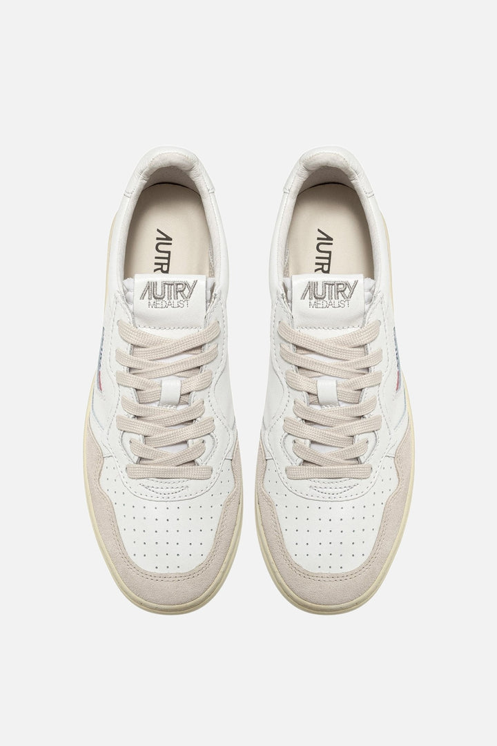 medalist low man - leat/suede - autry shoes - 510053527 - chaussures - nouveau.