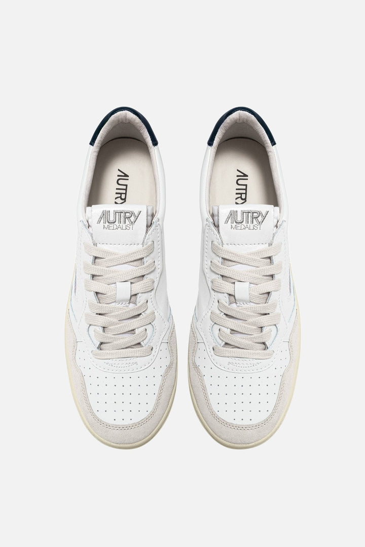 medalist low man - leat/suede - autry shoes - 510053459 - chaussures - nouveau.