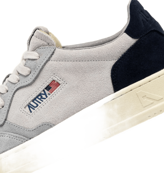 medalist low man - tric/suede - autry shoes - 510053596 - chaussures - nouveau.