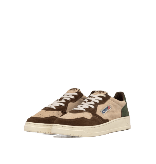 medalist low man - tric/suede - autry shoes - 510053640 - chaussures - nouveau.