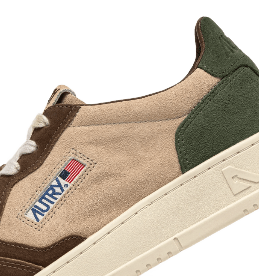 medalist low man - tric/suede - autry shoes - 510053640 - chaussures - nouveau.