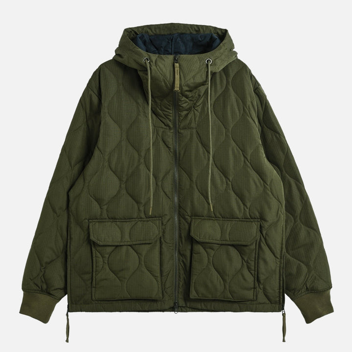 milit w - zip down hoodie - taion - 520050257 - vestes - nouveau.