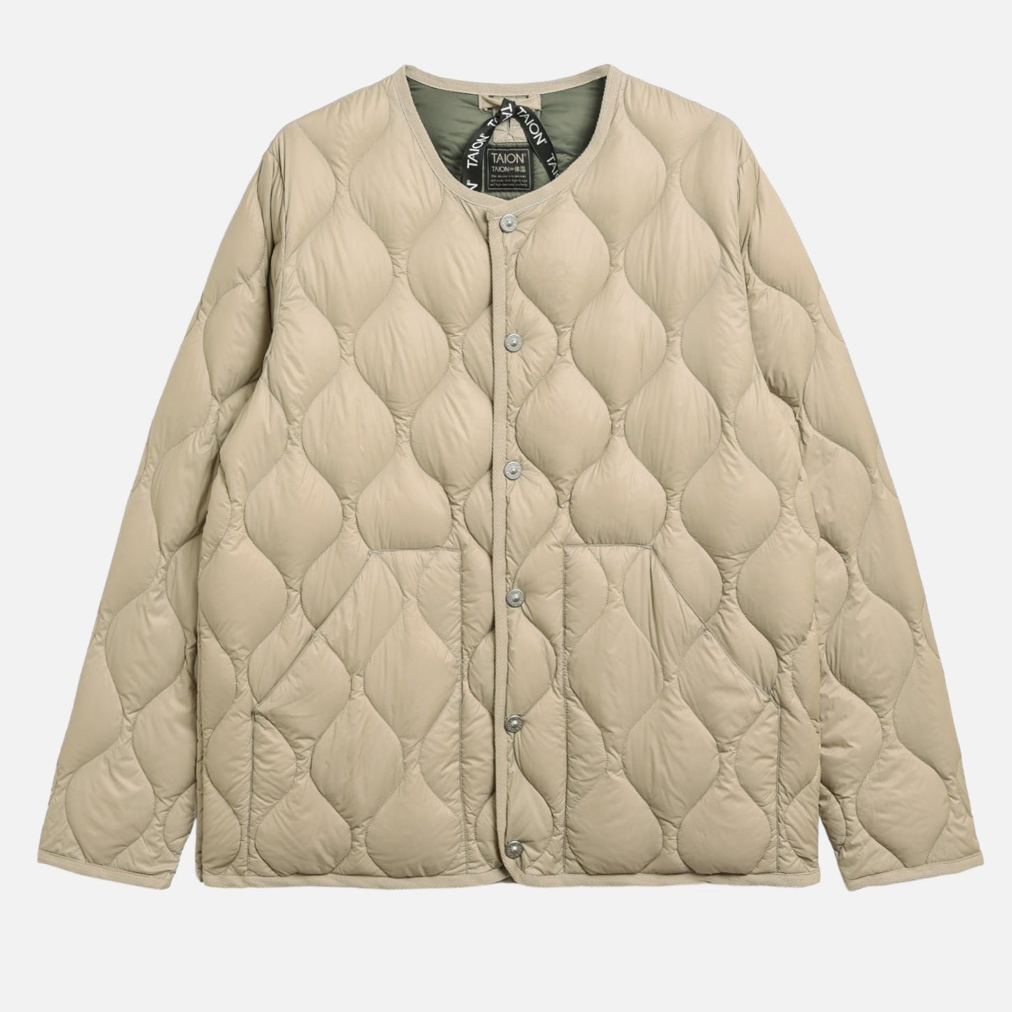 military crew neck down jkt - taion - 510033987 - vestes - nouveau.